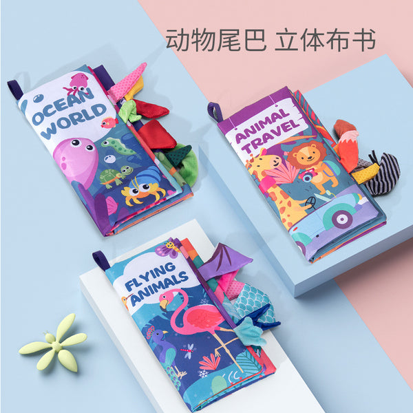 Load image into Gallery viewer, 3 Pcs Clothe Book
