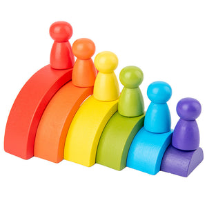 New Rainbow Arched Building Block Villain Combination - CNF8