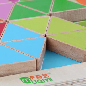 3D Wooden Puzzle - Triangles CNF1 - HN Bazar 