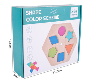 Rotating Color and Shape Matching Building Blocks - CNF7