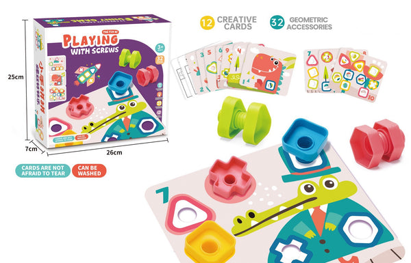 Load image into Gallery viewer, Nuts &amp; Bolts Activity Set - CNF8
