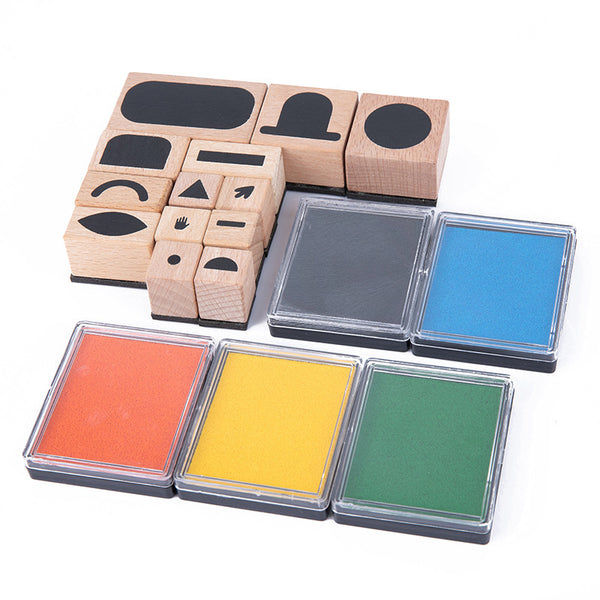 Load image into Gallery viewer, Wooden Variety Magic DIY Stamp - CNF7
