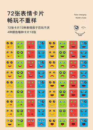 Face-Changing Expression Rubik's Cube - CNF7