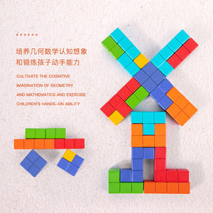 5-in-1 Elephant Tetris Game - CNF7