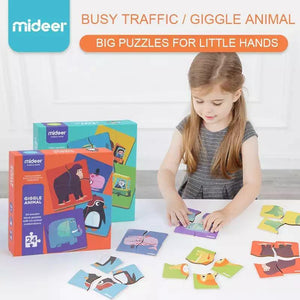 Mideer Four-piece Wooden Puzzle - HN Bazar 