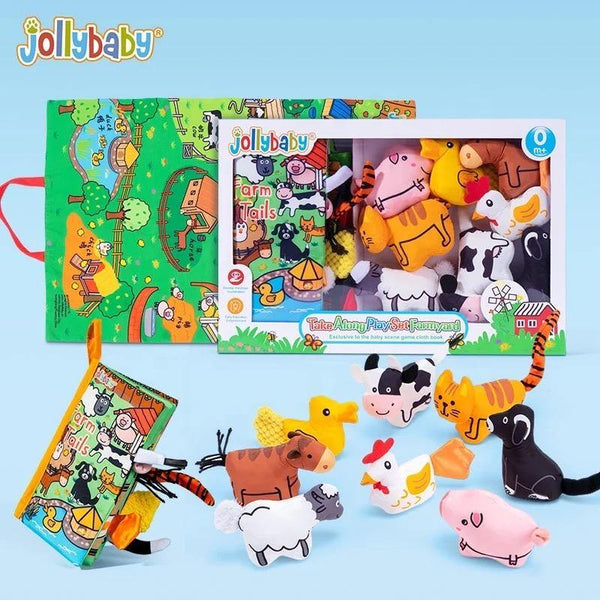 Load image into Gallery viewer, Play Mat with Cloth Book CNF2 - HN Bazar 
