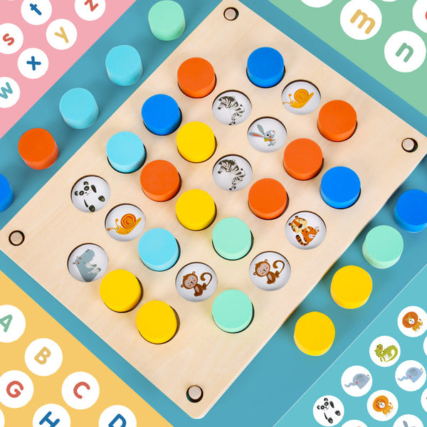 Load image into Gallery viewer, Letter Matching Memory Flipping Chess - CNF8
