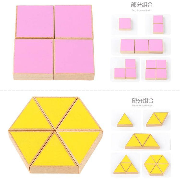 تحميل الصورة في عارض الصور ، 3D Wooden Puzzle - MultiShape  CNF1 - HN Bazar 

