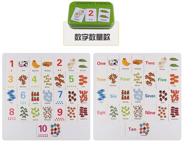 تحميل الصورة في عارض الصور ، Children's Literacy Cognitive Card CNF1 - HN Bazar 
