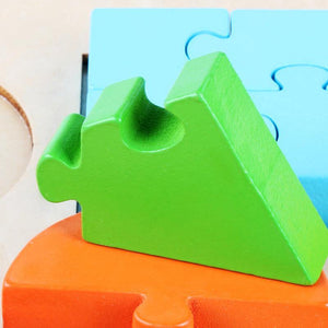 3D Wooden Puzzle - Shapes  CNF1 - HN Bazar 