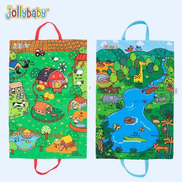 Load image into Gallery viewer, Play Mat with Cloth Book CNF2 - HN Bazar 
