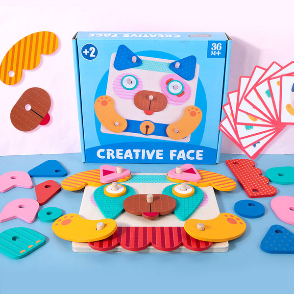 Load image into Gallery viewer, Funny Faces Puzzle - CNF C
