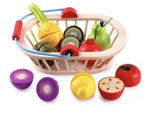 Cut Fruits and Vegetables with Basket - CNF1 - HN Bazar 