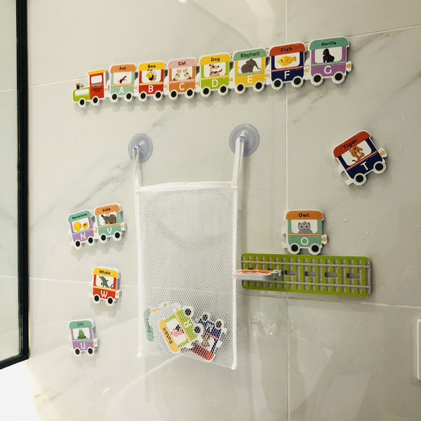 Load image into Gallery viewer, Foam Bath Letters and Animals Set -AE
