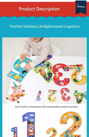 Mideer 6 in 1 Puzzle-Digital Enlightenment Puzzle - HN Bazar 