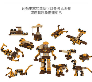 Wooden Magic Engineering Vehicles DIY CNF1 CNF5
