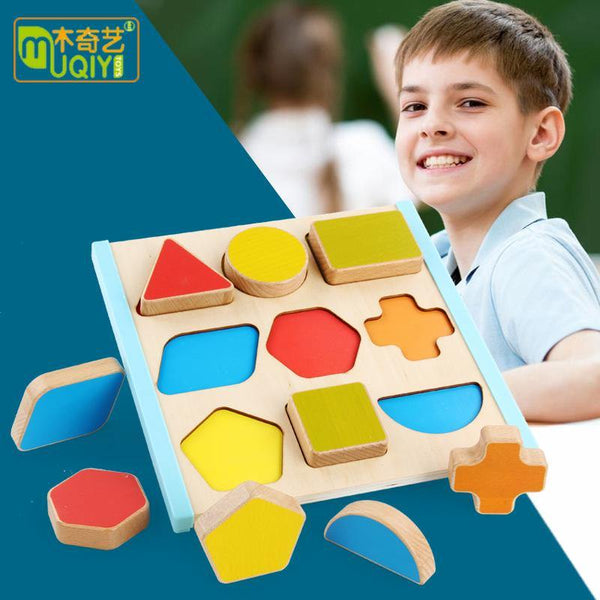 تحميل الصورة في عارض الصور ، 3D Wooden Puzzle - MultiShape  CNF1 - HN Bazar 
