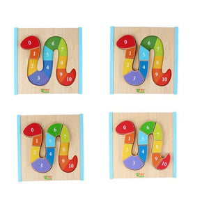 3D Wooden Puzzle - Shapes  CNF1 - HN Bazar 