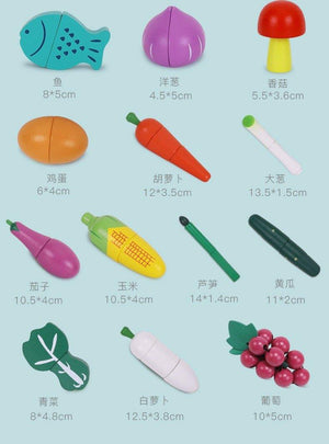 Simulation Fruits and Vegetables Cutting with Cylinder Box CNF1 - HN Bazar 