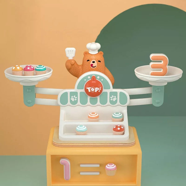 Load image into Gallery viewer, Cartoon Bear Digital Balance Logical Thinking
