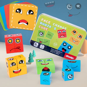 Face-Changing Expression Rubik's Cube - CNF7