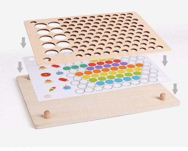 Load image into Gallery viewer, 3 in 1 Puzzle Education Hand-Eye Coordination  CNF1 CNF5
