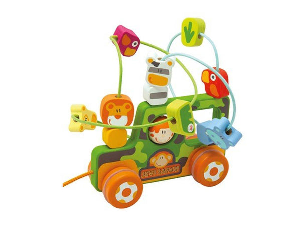 Load image into Gallery viewer, Designed in Italy -Sevi Safari Maze With Wheel
