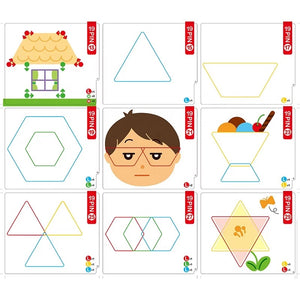 Kumon Rubber Band Pattern Board
