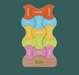 3D Wooden Puzzle - Shapes  CNF1 - HN Bazar 