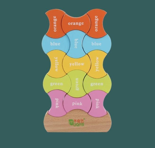 تحميل الصورة في عارض الصور ، 3D Wooden Puzzle - Shapes  CNF1 - HN Bazar 
