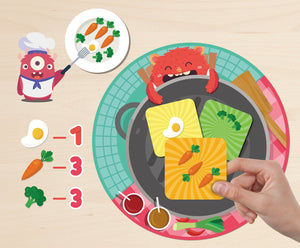 Monster Kitchen Children's Puzzle Board  CNF D