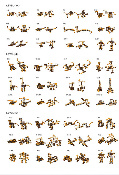 Load image into Gallery viewer, Wooden Magic Engineering Vehicles DIY CNF1 CNF5
