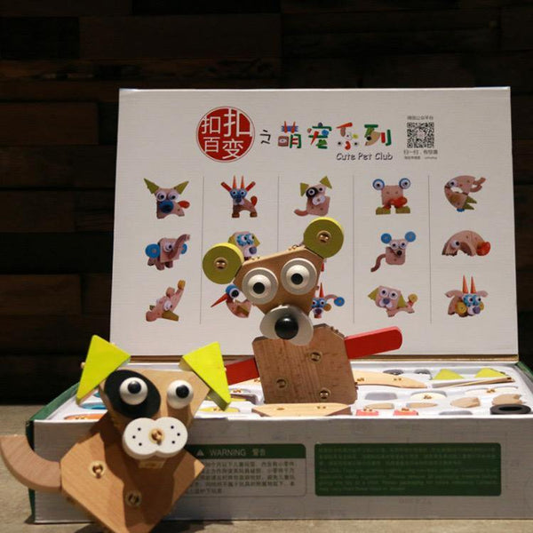 Load image into Gallery viewer, Assembled Building Block Animal Model Set CNF1 - HN Bazar 
