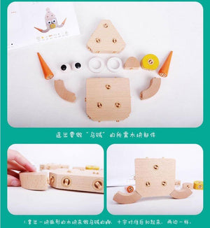 Assembled Building Block Animal Model Set CNF1 - HN Bazar 