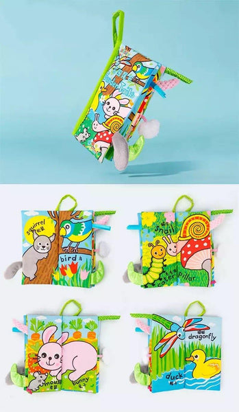 Load image into Gallery viewer, Animal Tail Cloth Book CNF2 - HN Bazar 
