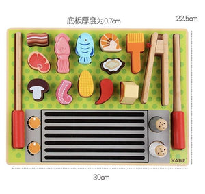 Wooden Play House Kitchen CNF1 - HN Bazar 