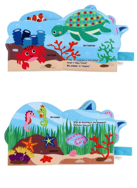 تحميل الصورة في عارض الصور ، Animal sound Cloth Book  CNF2 - HN Bazar 
