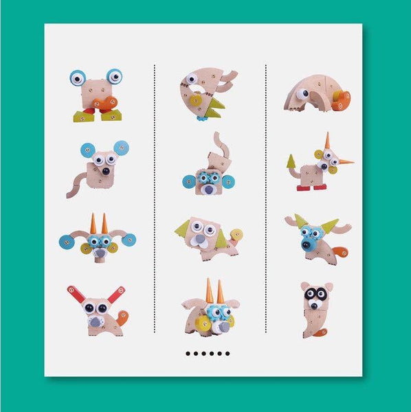 Load image into Gallery viewer, Assembled Building Block Animal Model Set CNF1 - HN Bazar 
