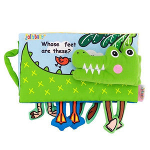 Crocodile Cloth Book - Whose Feet Are These CNF2 - HN Bazar 