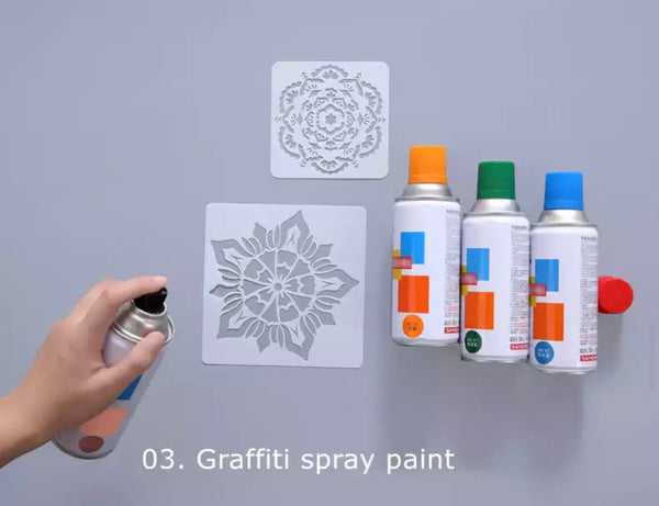Load image into Gallery viewer, Mandala Dotting Painting Stencils Templates CNF B
