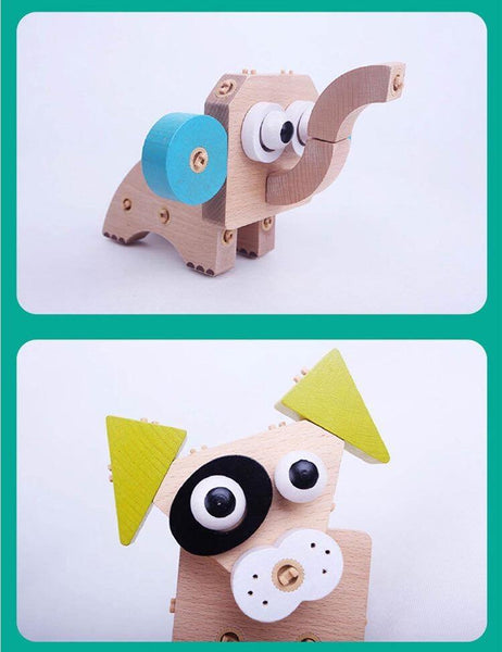 Load image into Gallery viewer, Assembled Building Block Animal Model Set CNF1 - HN Bazar 
