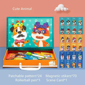Double-Sided Learning Magnetic Puzzle CNF1 - HN Bazar 