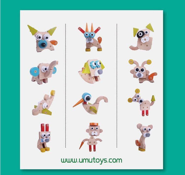 Load image into Gallery viewer, Assembled Building Block Animal Model Set CNF1 - HN Bazar 

