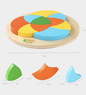 3D Wooden Puzzle - Circle  CNF1 - HN Bazar 