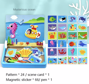 Double-Sided Learning Magnetic Puzzle CNF1 - HN Bazar 