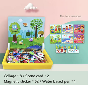 Double-Sided Learning Magnetic Puzzle CNF1 - HN Bazar 