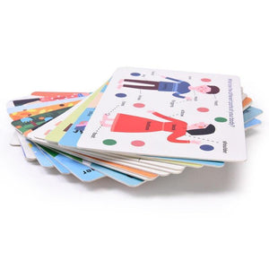 Mideer 16 PCS Cognitive Early Learning Flash Card - HN Bazar 