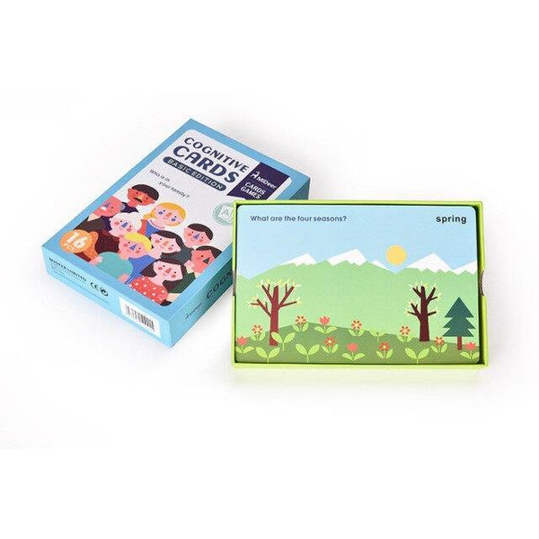 Load image into Gallery viewer, Mideer 16 PCS Cognitive Early Learning Flash Card - HN Bazar 
