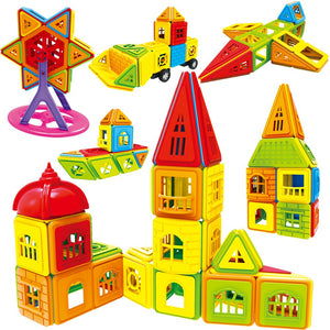 Mini 3D Diy Magnetic Building Blocks Designer Construction- AE