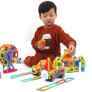 Mini 3D Diy Magnetic Building Blocks Designer Construction- AE